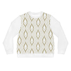 Boho Waves Lightweight Sweatshirt for Cozy Style