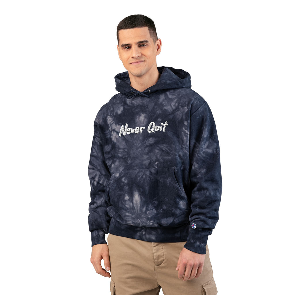Never Quit Tie-Dye Hoodie